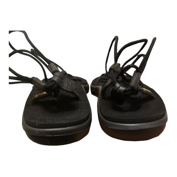Teva Strappy Voya Sandal Size 8 Black - Picture 7 of 8